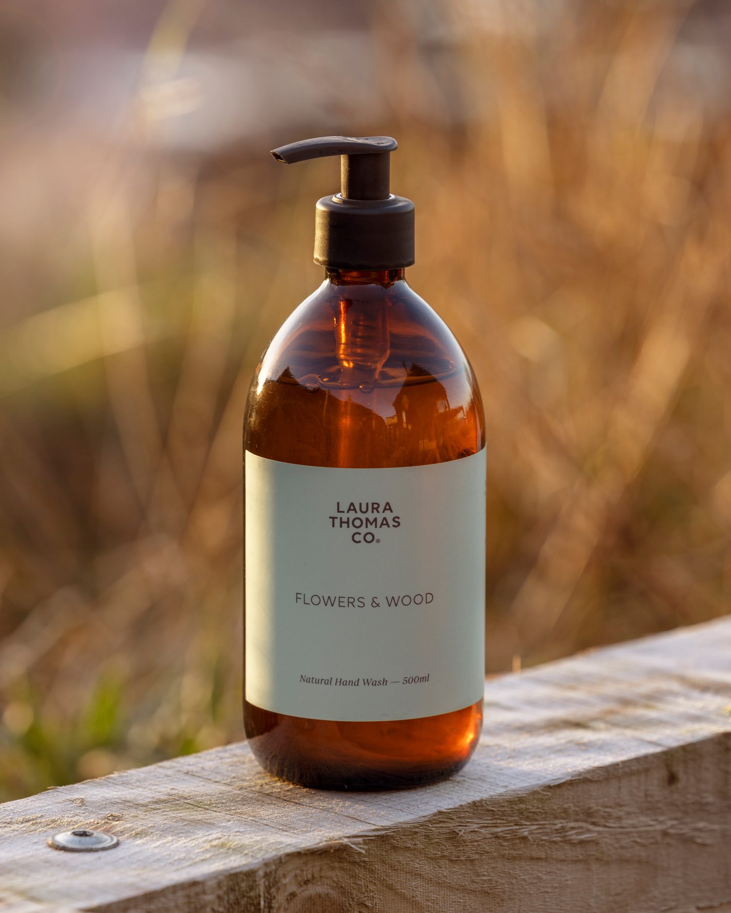 Flowers Wood Hand Wash Laura Thomas Co