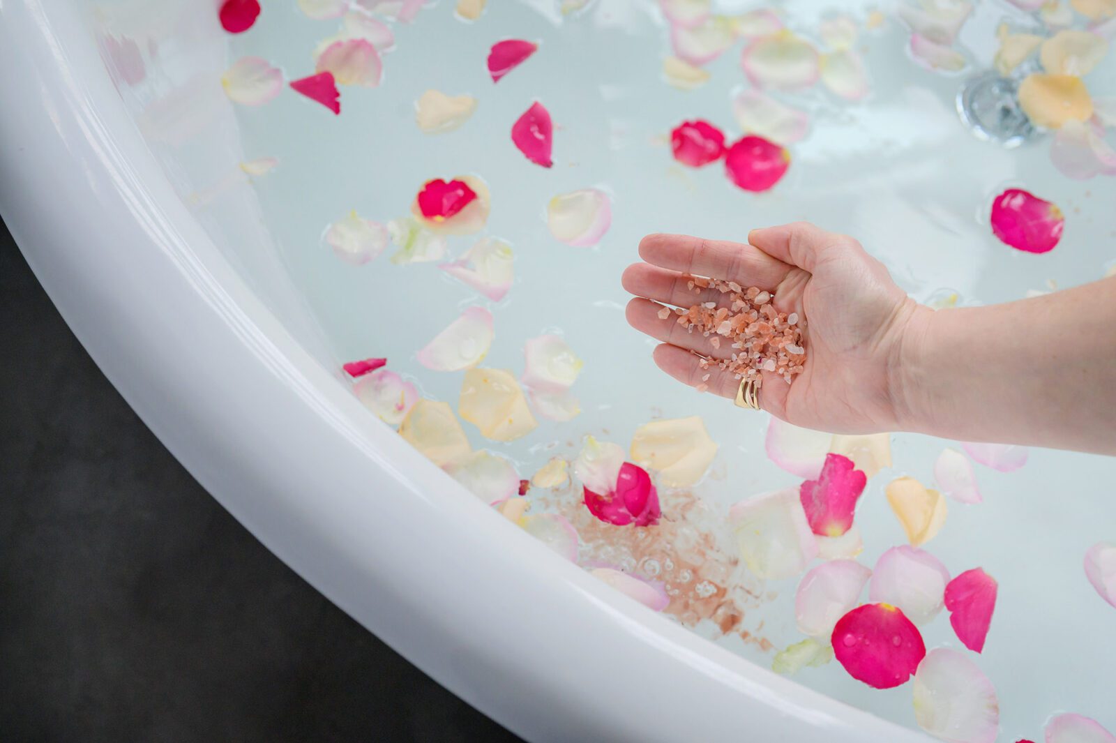 rose bath salts